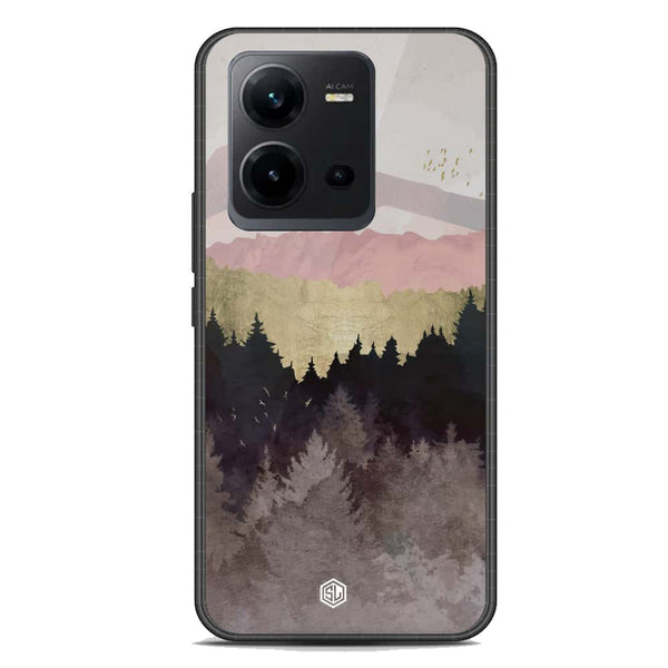 Mountains Wanderlust Series Soft Phone Case - Premium Glass Case - Vivo V25e