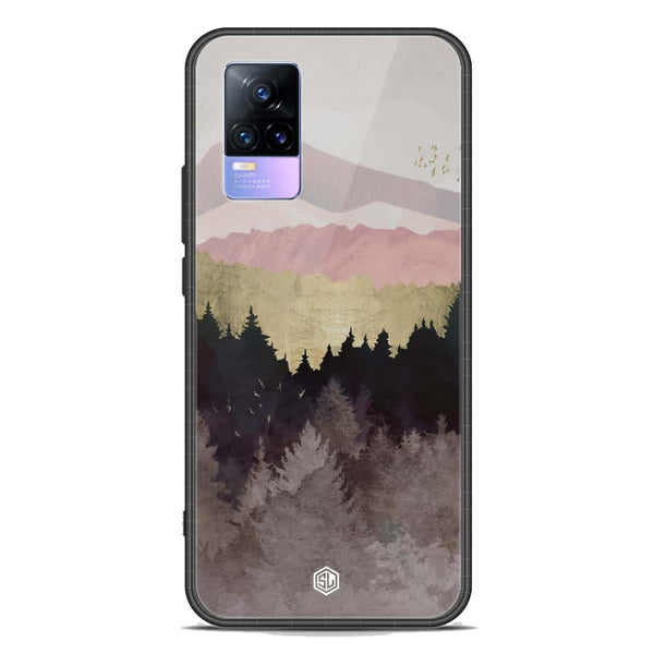Mountains Wanderlust Series Soft Phone Case - Premium Glass Case - Vivo V21e