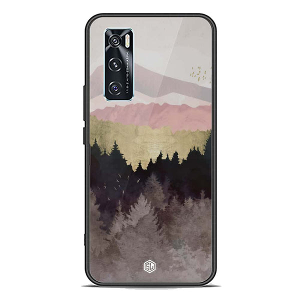 Mountains Wanderlust Series Soft Phone Case - Premium Glass Case - Vivo V20 SE