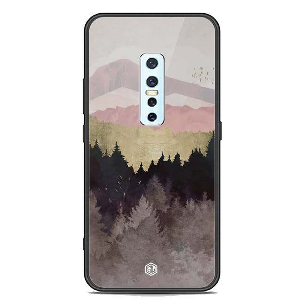 Mountains Wanderlust Series Soft Phone Case - Premium Glass Case - Vivo V17 Pro