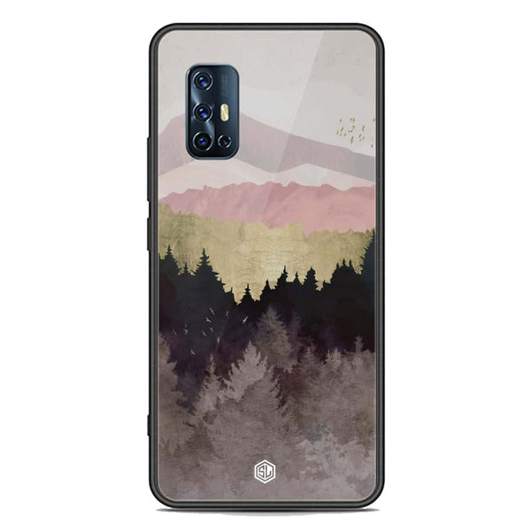 Mountains Wanderlust Series Soft Phone Case - Premium Glass Case - Vivo V17