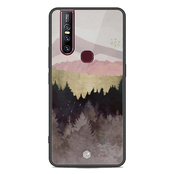 Mountains Wanderlust Series Soft Phone Case - Premium Glass Case - Vivo V15
