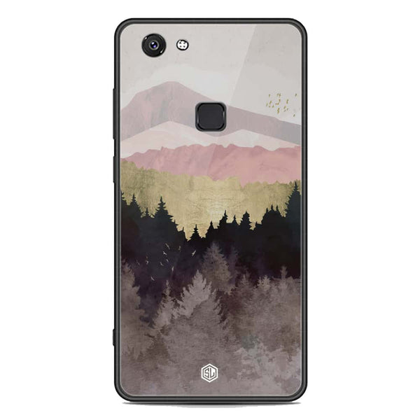Mountains Wanderlust Series Soft Phone Case - Premium Glass Case - Vivo V7