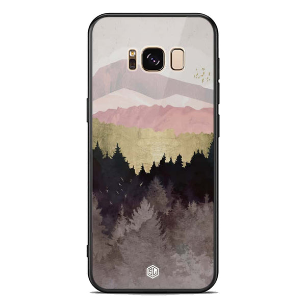 Mountains Wanderlust Series Soft Phone Case - Premium Glass Case - Samsung Galaxy S8