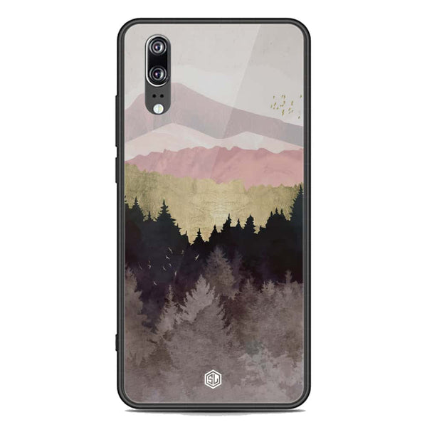Mountains Wanderlust Series Soft Phone Case - Premium Glass Case - Huawei P20