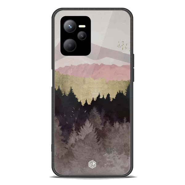 Mountains Wanderlust Series Soft Phone Case - Premium Glass Case - Realme V25