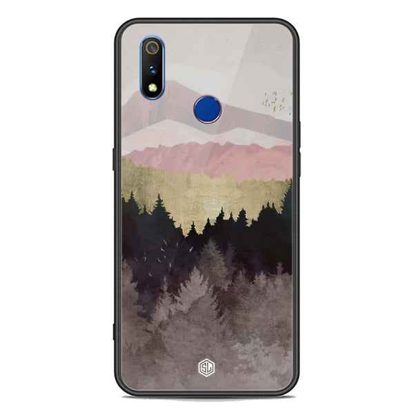 Mountains Wanderlust Series Soft Phone Case - Premium Glass Case - Realme 3