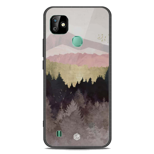 Mountains Wanderlust Series Soft Phone Case - Premium Glass Case - Infinix Smart HD 2021