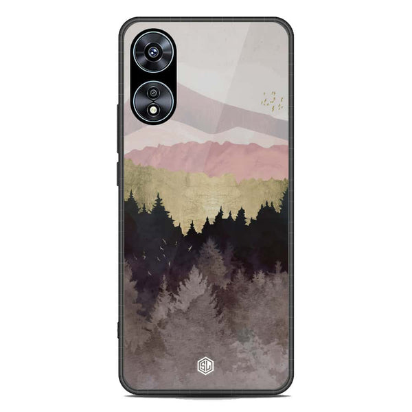 Mountains Wanderlust Series Soft Phone Case - Premium Glass Case - Oppo A78 4G