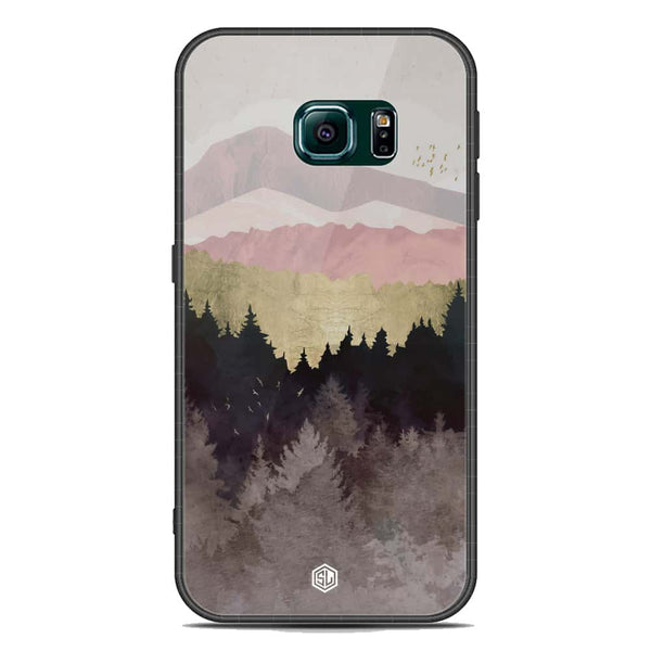 Mountains Wanderlust Series Soft Phone Case - Acrylic Case - Samsung Galaxy S6 Edge