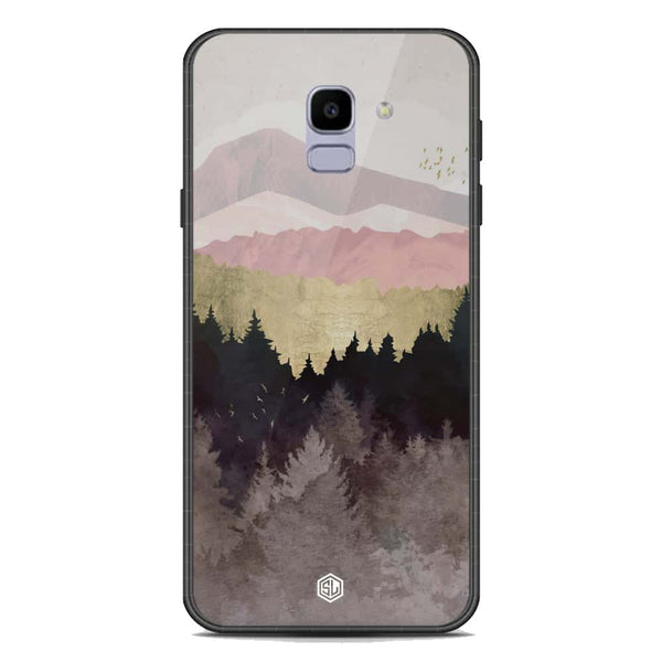 Mountains Wanderlust Series Soft Phone Case - Premium Glass Case - Samsung Galaxy J6 2018