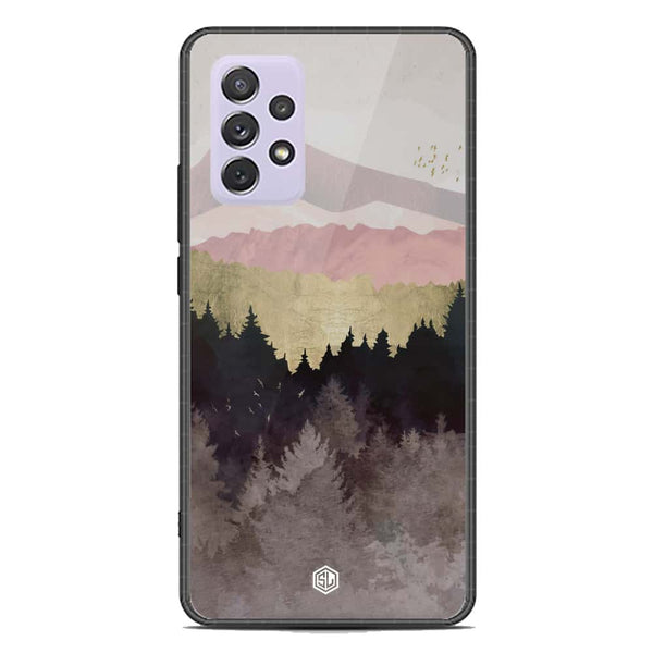 Mountains Wanderlust Series Soft Phone Case - Premium Glass Case - Samsung Galaxy A72