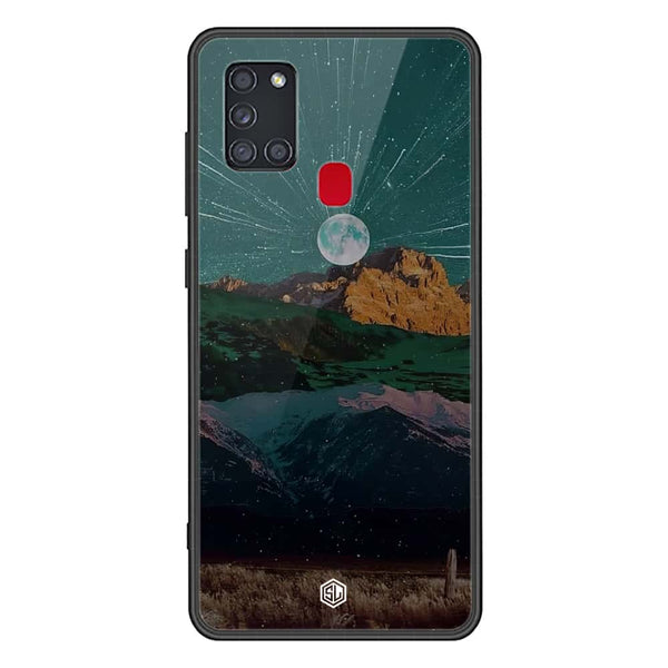 Mountains Wanderlust Series Soft Phone Case - Premium Glass Case - Samsung Galaxy A21s