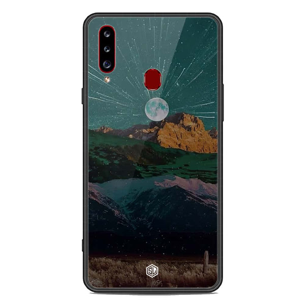 Mountains Wanderlust Series Soft Phone Case - Premium Glass Case - Samsung Galaxy A20s