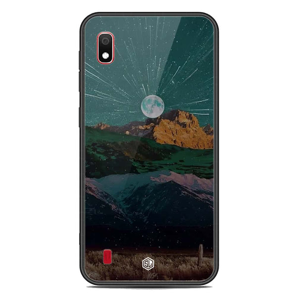 Mountains Wanderlust Series Soft Phone Case - Premium Glass Case - Samsung Galaxy A10