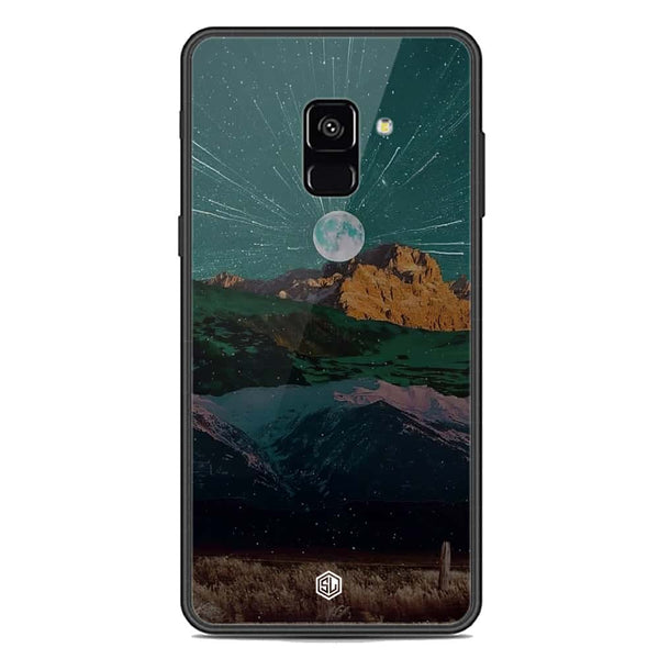 Mountains Wanderlust Series Soft Phone Case - Premium Glass Case - Samsung Galaxy A8 2018