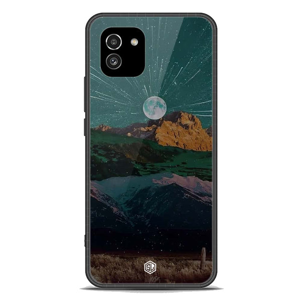 Mountains Wanderlust Series Soft Phone Case - Premium Glass Case - Samsung Galaxy A03
