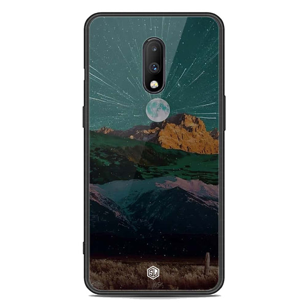 Mountains Wanderlust Series Soft Phone Case - Premium Glass Case - OnePlus 7