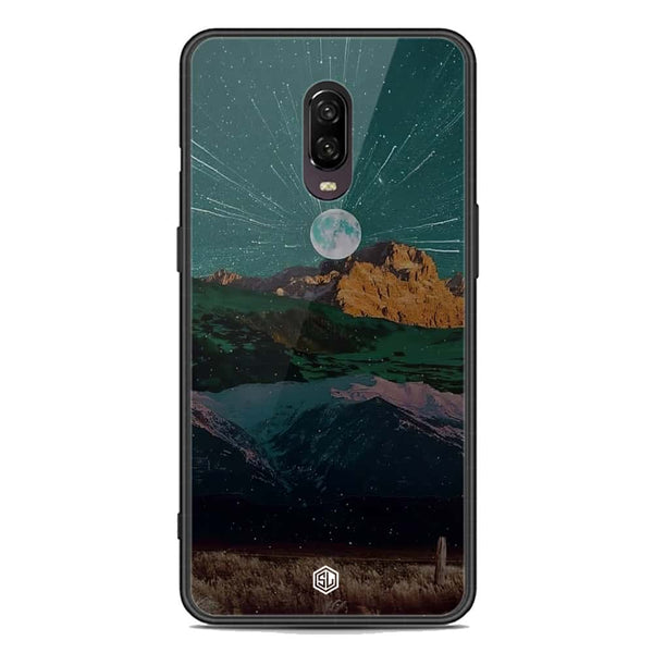Mountains Wanderlust Series Soft Phone Case - Premium Glass Case - OnePlus 6T