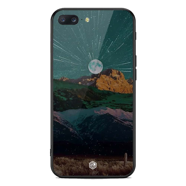 Mountains Wanderlust Series Soft Phone Case - Premium Glass Case - OnePlus 5