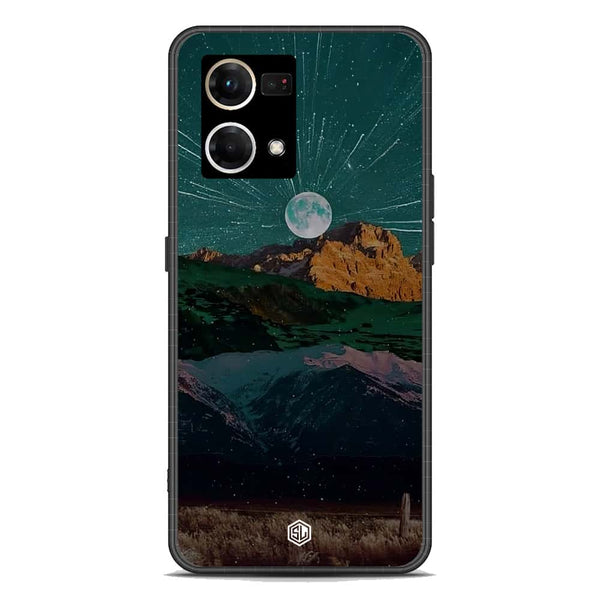 Mountains Wanderlust Series Soft Phone Case - Premium Glass Case - Oppo Reno 7 4G