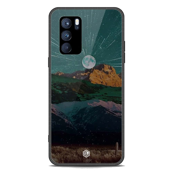 Mountains Wanderlust Series Soft Phone Case - Premium Glass Case - Oppo Reno 6 Pro 5G