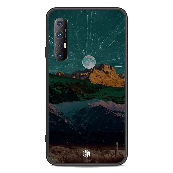 Mountains Wanderlust Series Soft Phone Case - Premium Glass Case - Oppo Reno 3 Pro