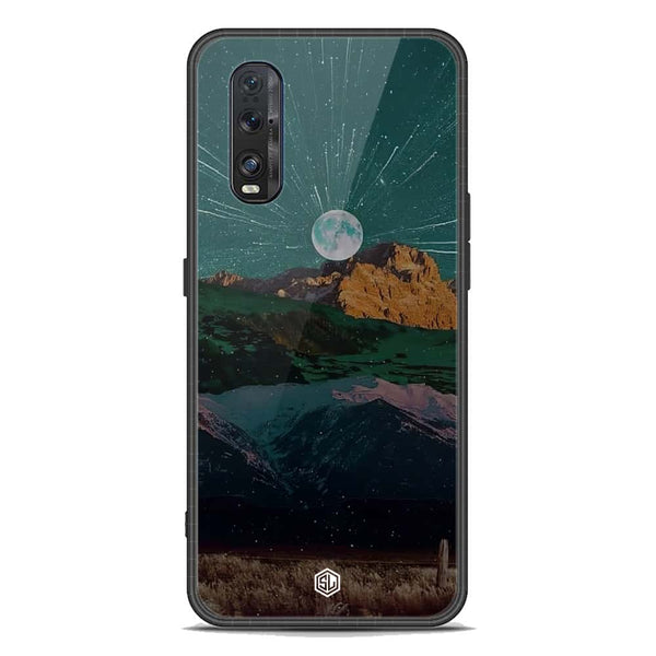 Mountains Wanderlust Series Soft Phone Case - Premium Glass Case - Oppo Find X2
