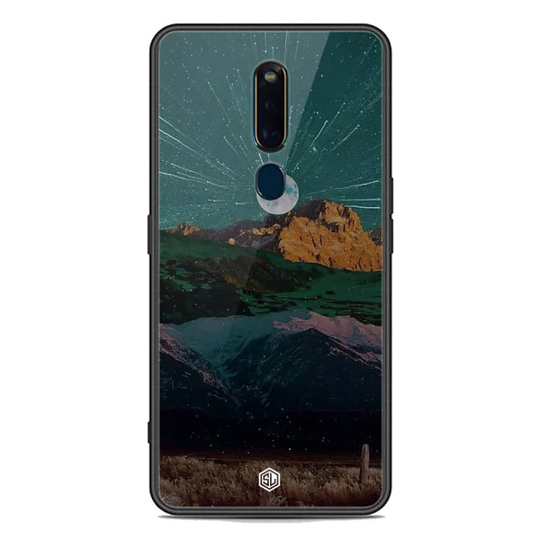 Mountains Wanderlust Series Soft Phone Case - Premium Glass Case - Oppo F11 Pro