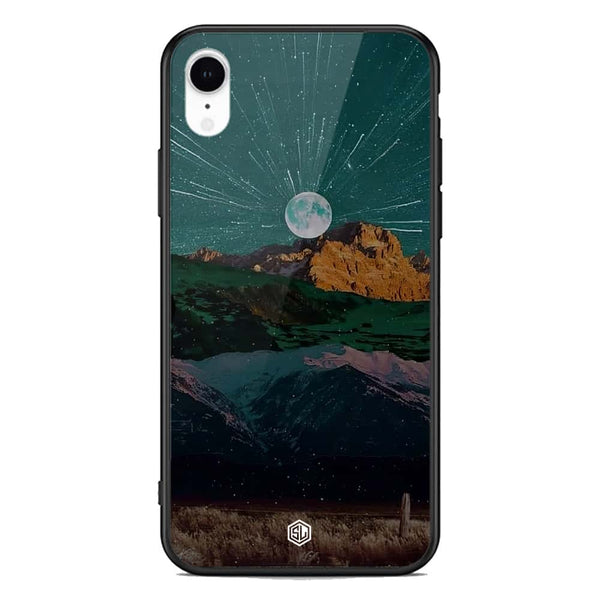 Mountains Wanderlust Series Soft Phone Case - Premium Glass Case - iPhone XR