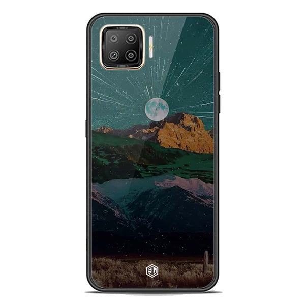 Mountains Wanderlust Series Soft Phone Case - Premium Glass Case - Oppo Reno 4F
