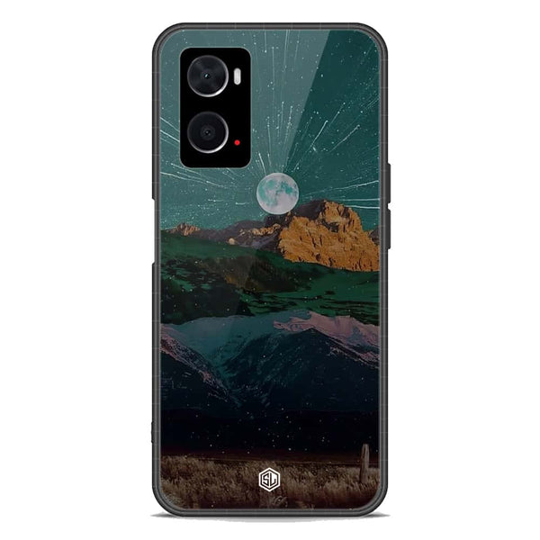 Mountains Wanderlust Series Soft Phone Case - Premium Glass Case - Oppo A96 4G