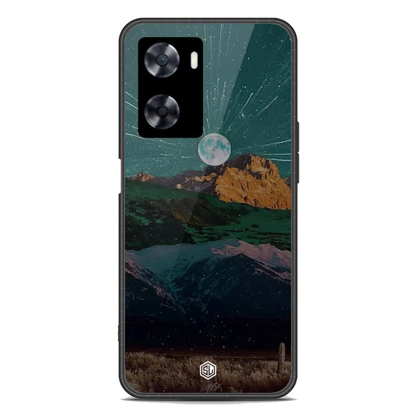 Mountains Wanderlust Series Soft Phone Case - Premium Glass Case - Oppo A77 4G