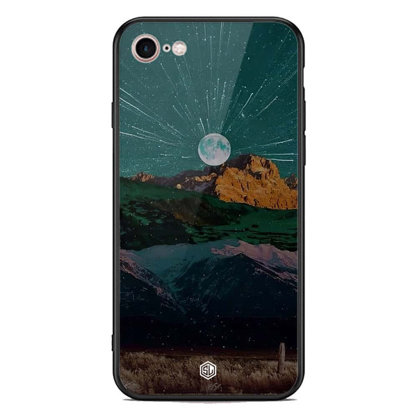 Mountains Wanderlust Series Soft Phone Case - Premium Glass Case - iPhone 8 / 7