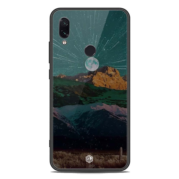 Mountains Wanderlust Series Soft Phone Case - Premium Glass Case - Xiaomi Redmi Note 7 Pro