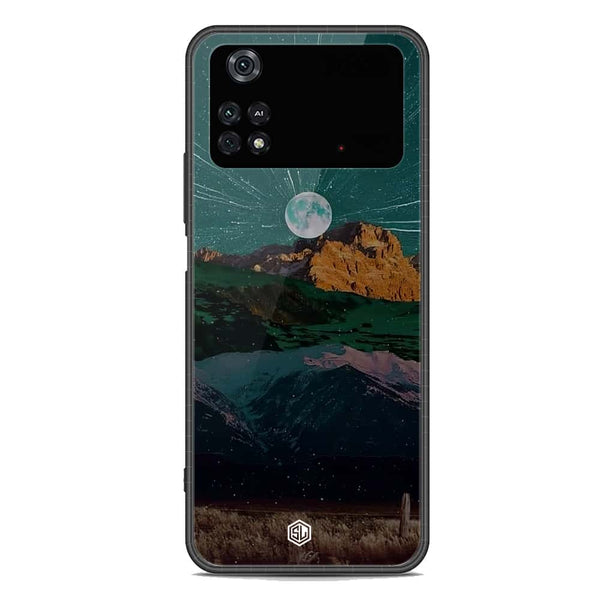 Mountains Wanderlust Series Soft Phone Case - Premium Glass Case - Xiaomi Poco M4 Pro 5G