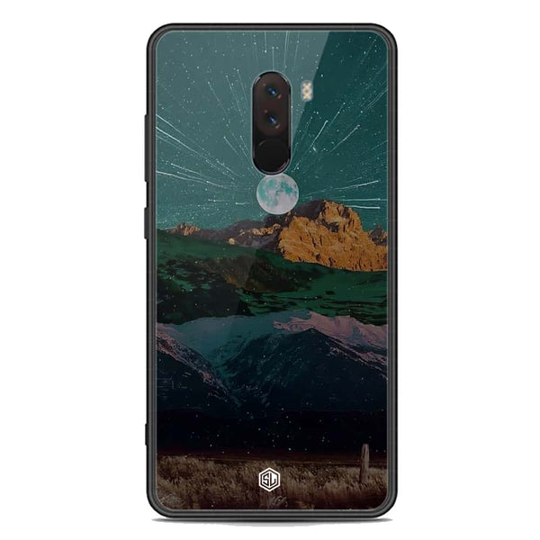 Mountains Wanderlust Series Soft Phone Case - Premium Glass Case - Xiaomi Pocophone F1