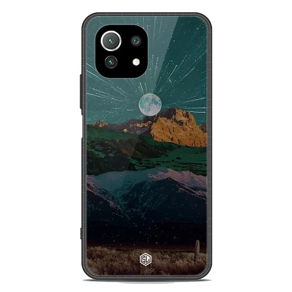 Mountains Wanderlust Series Soft Phone Case - Premium Glass Case - Xiaomi Mi 11 Lite