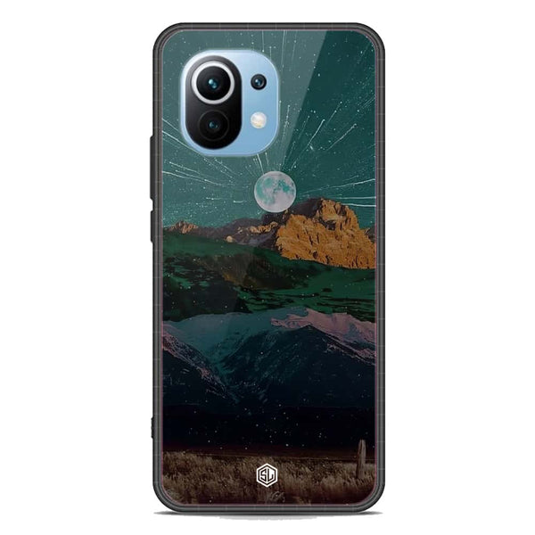 Mountains Wanderlust Series Soft Phone Case - Premium Glass Case - Xiaomi Mi 11