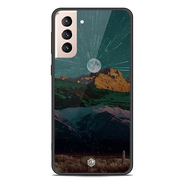 Mountains Wanderlust Series Soft Phone Case - Premium Glass Case - Samsung Galaxy S21 5G