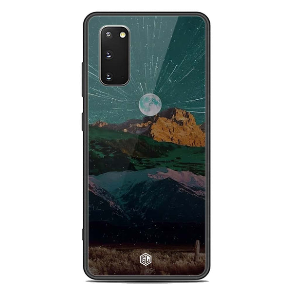 Mountains Wanderlust Series Soft Phone Case - Premium Glass Case - Samsung Galaxy S20 Plus