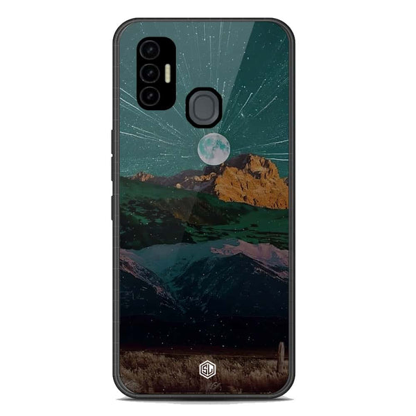 Mountains Wanderlust Series Soft Phone Case - Premium Glass Case - Tecno Spark 7