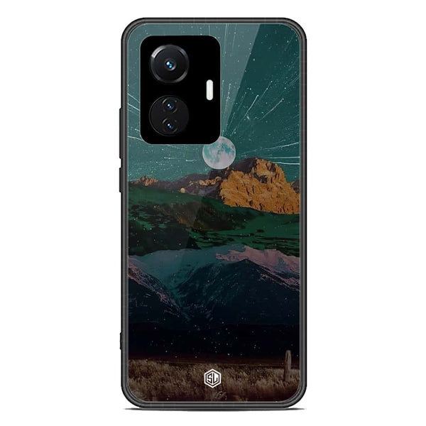 Mountains Wanderlust Series Soft Phone Case - Premium Glass Case - Vivo Y55 4G