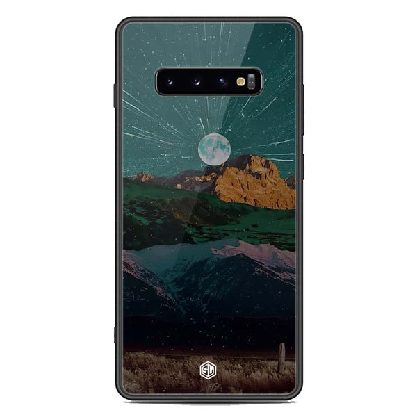 Mountains Wanderlust Series Soft Phone Case - Premium Glass Case - Samsung Galaxy S10 Plus