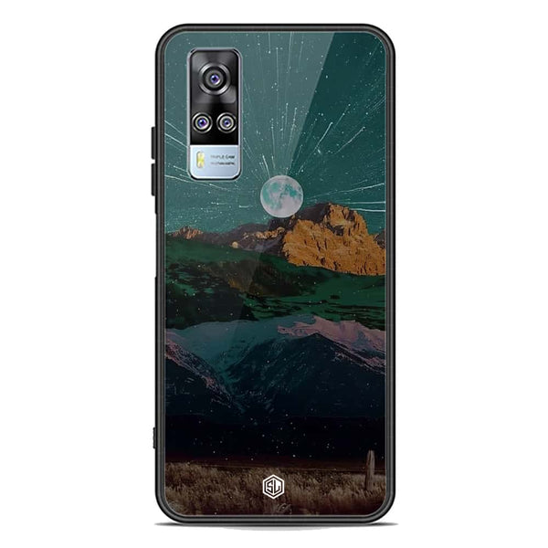Mountains Wanderlust Series Soft Phone Case - Premium Glass Case - Vivo Y51 (2020 December)