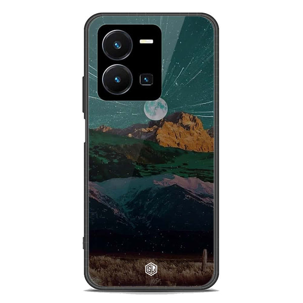 Mountains Wanderlust Series Soft Phone Case - Premium Glass Case - Vivo Y35