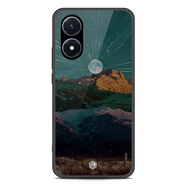 Mountains Wanderlust Series Soft Phone Case - Premium Glass Case - Vivo Y02s