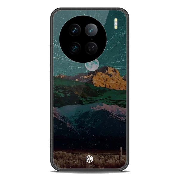 Mountains Wanderlust Series Soft Phone Case - Premium Glass Case - Vivo X90 Pro