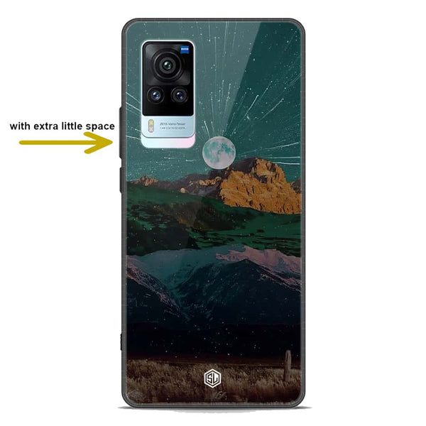 Mountains Wanderlust Series Soft Phone Case - Premium Glass Case - Vivo X60
