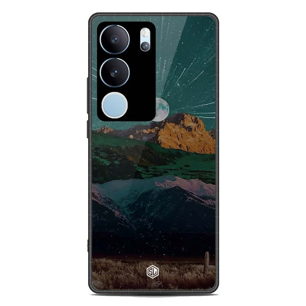 Mountains Wanderlust Series Soft Phone Case - Premium Glass Case - Vivo V29 Pro